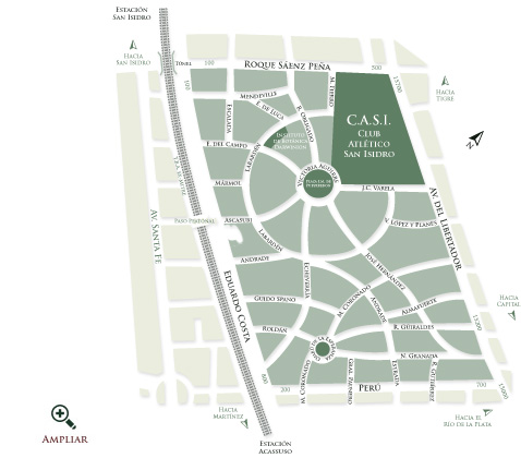 Mapa Barrio Parque Aguirre